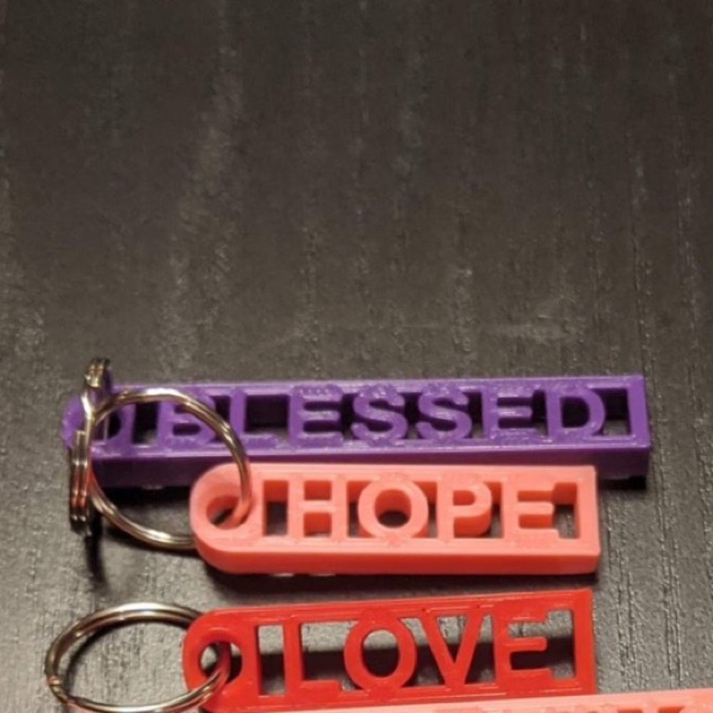 3 key rings
